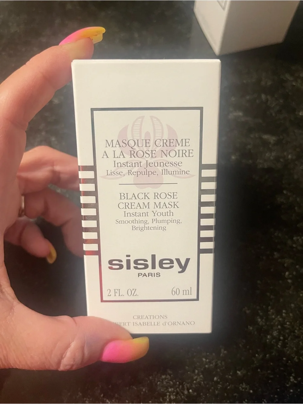 Sisley Black Rose Cream Mask - 2.5 oz new